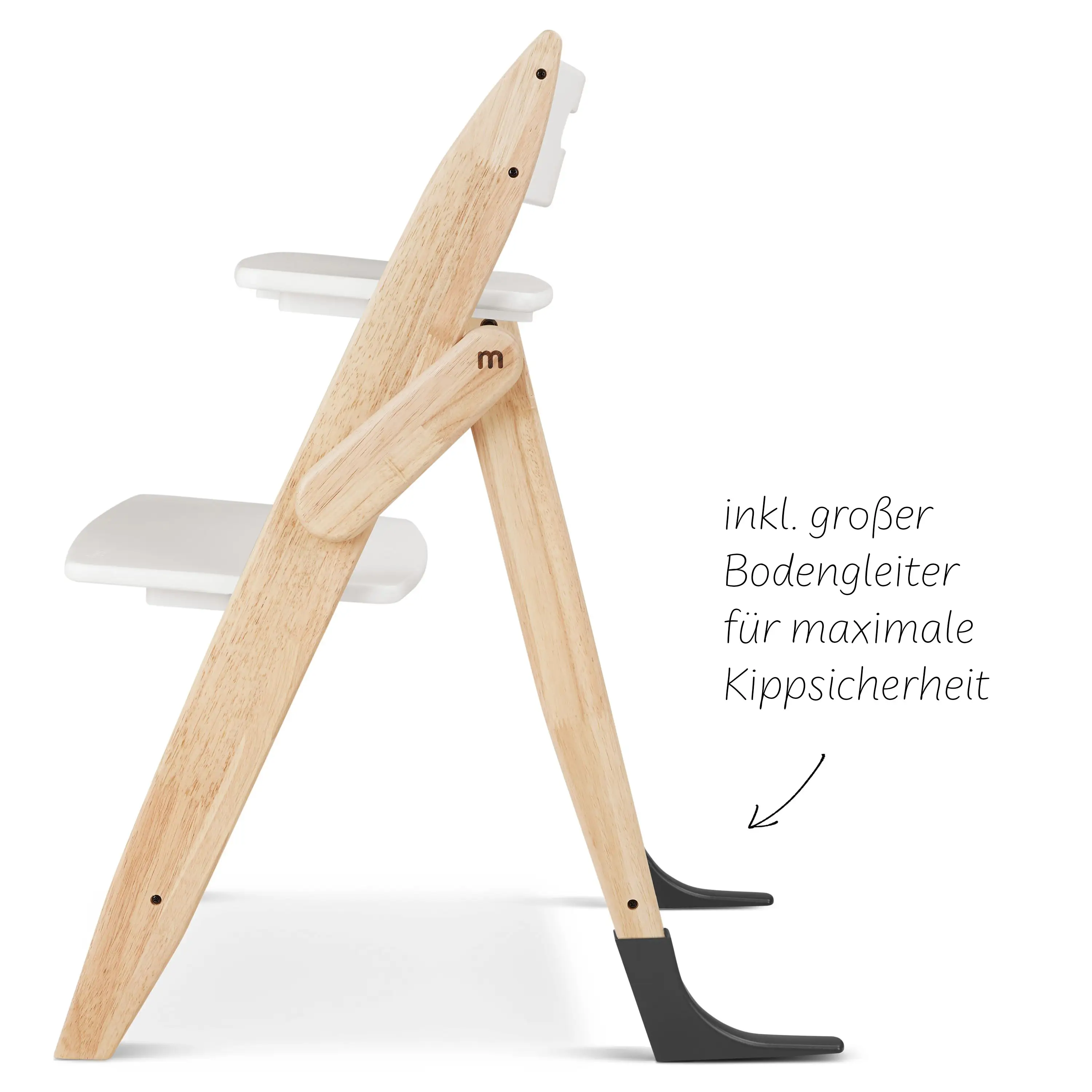 Hochstuhl Yippy All in One Set Tune - Cotton White Hochstuhl Yippy All in One Set Tune - Cotton White