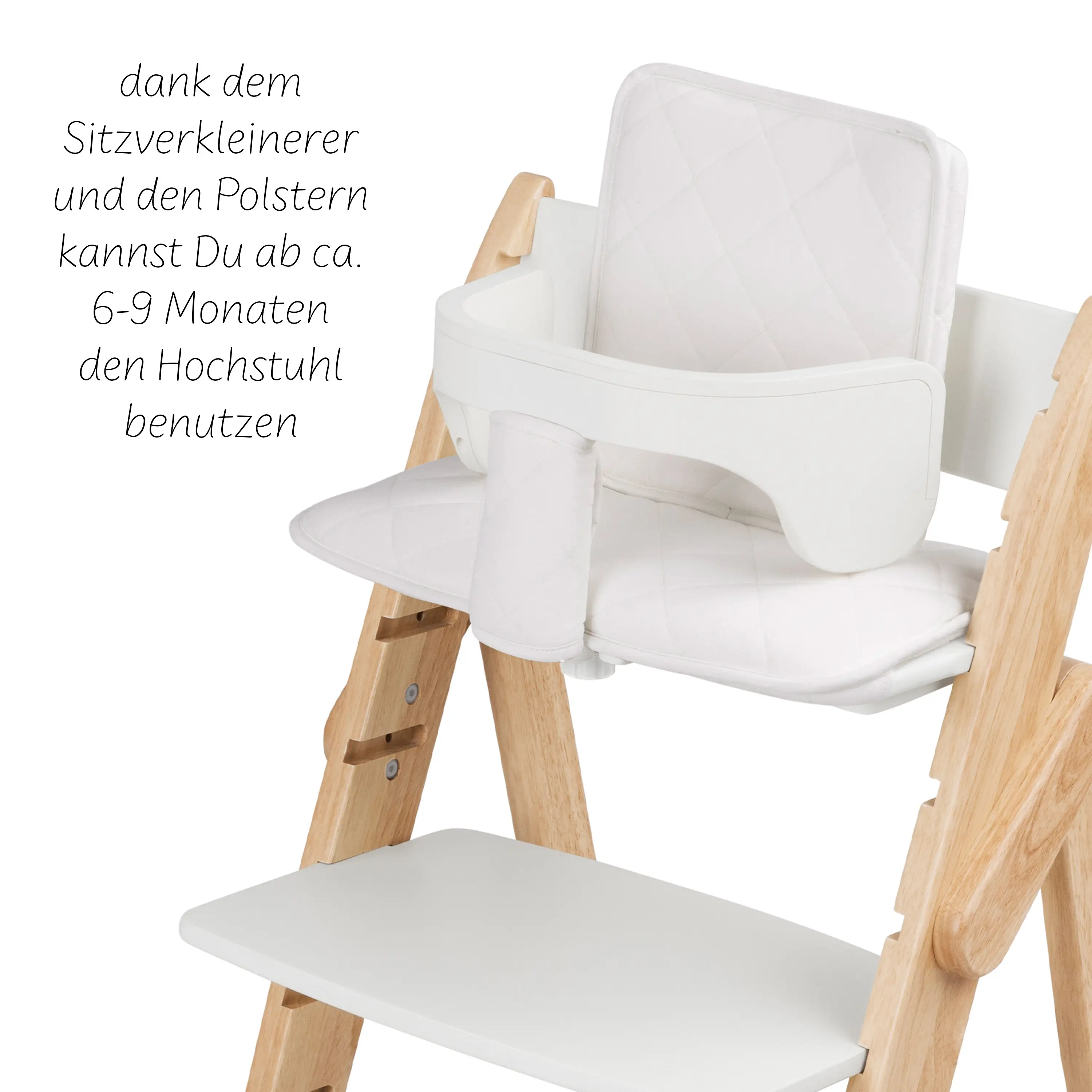 Hochstuhl Yippy All in One Set Tune - Cotton White Hochstuhl Yippy All in One Set Tune - Cotton White