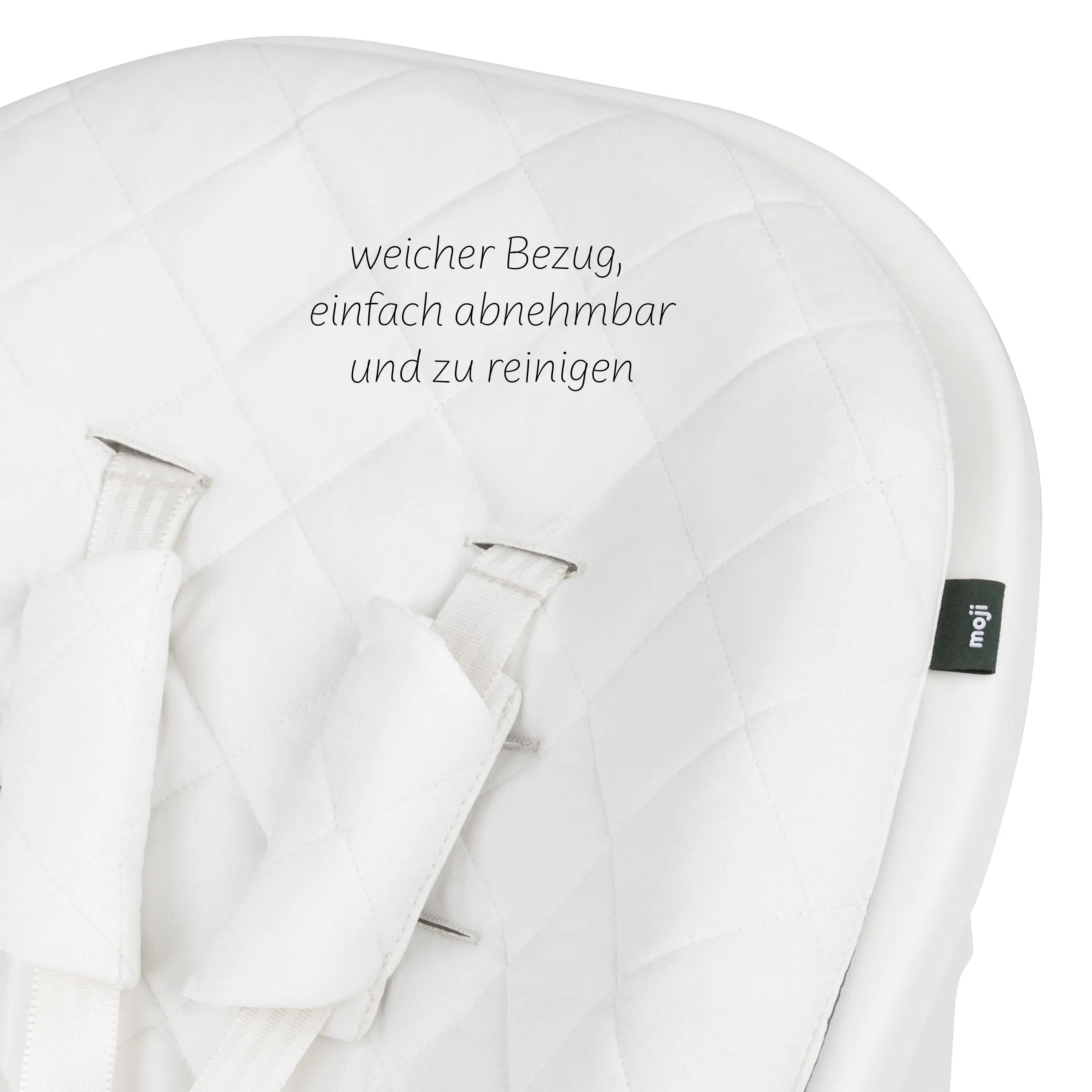 Neugeborenenaufsatz ab Geburt für Yippy Hochstuhl - White Neugeborenenaufsatz ab Geburt für Yippy Hochstuhl - White