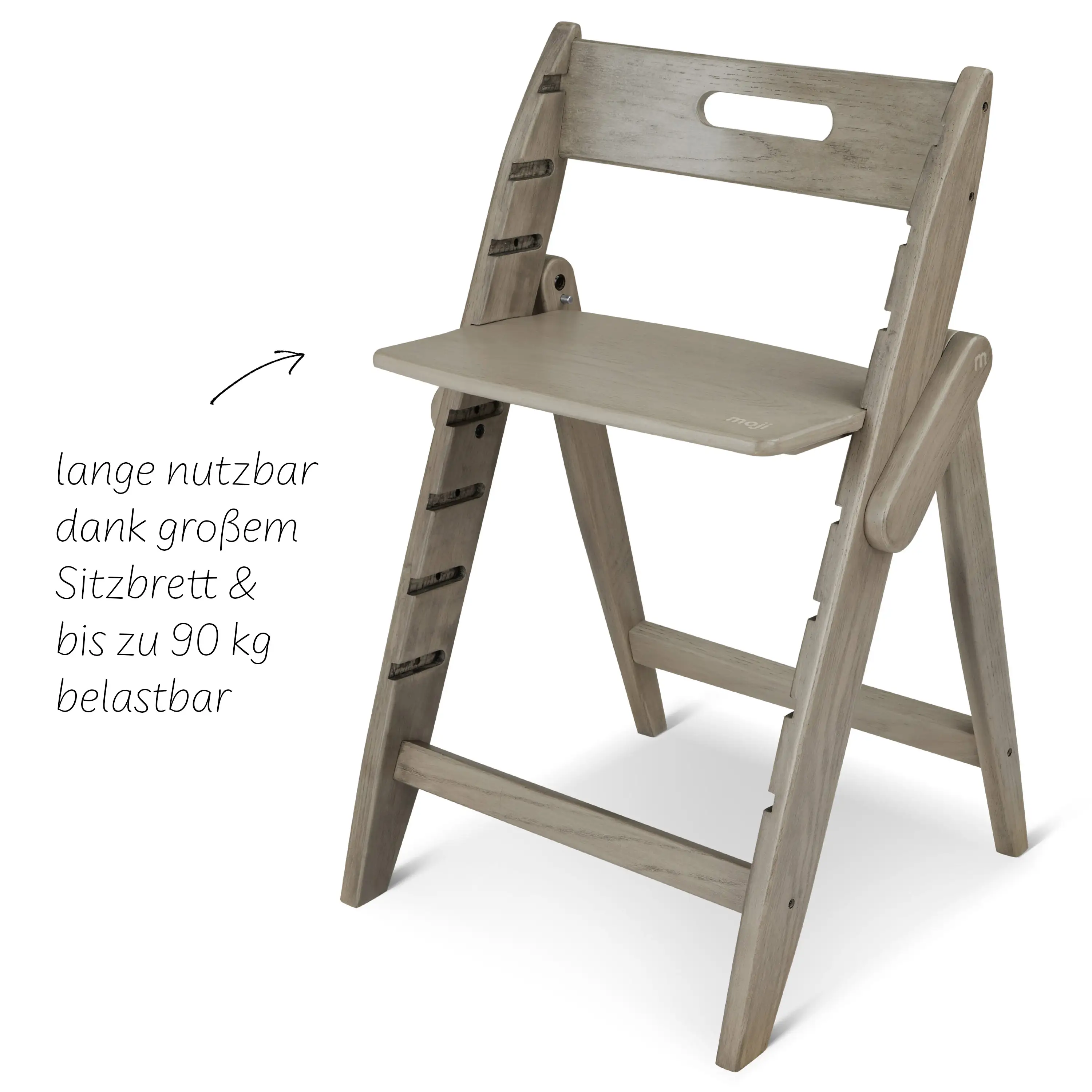 Klappbarer Hochstuhl Yippy Trunk - Cashmere Klappbarer Hochstuhl Yippy Trunk - Cashmere