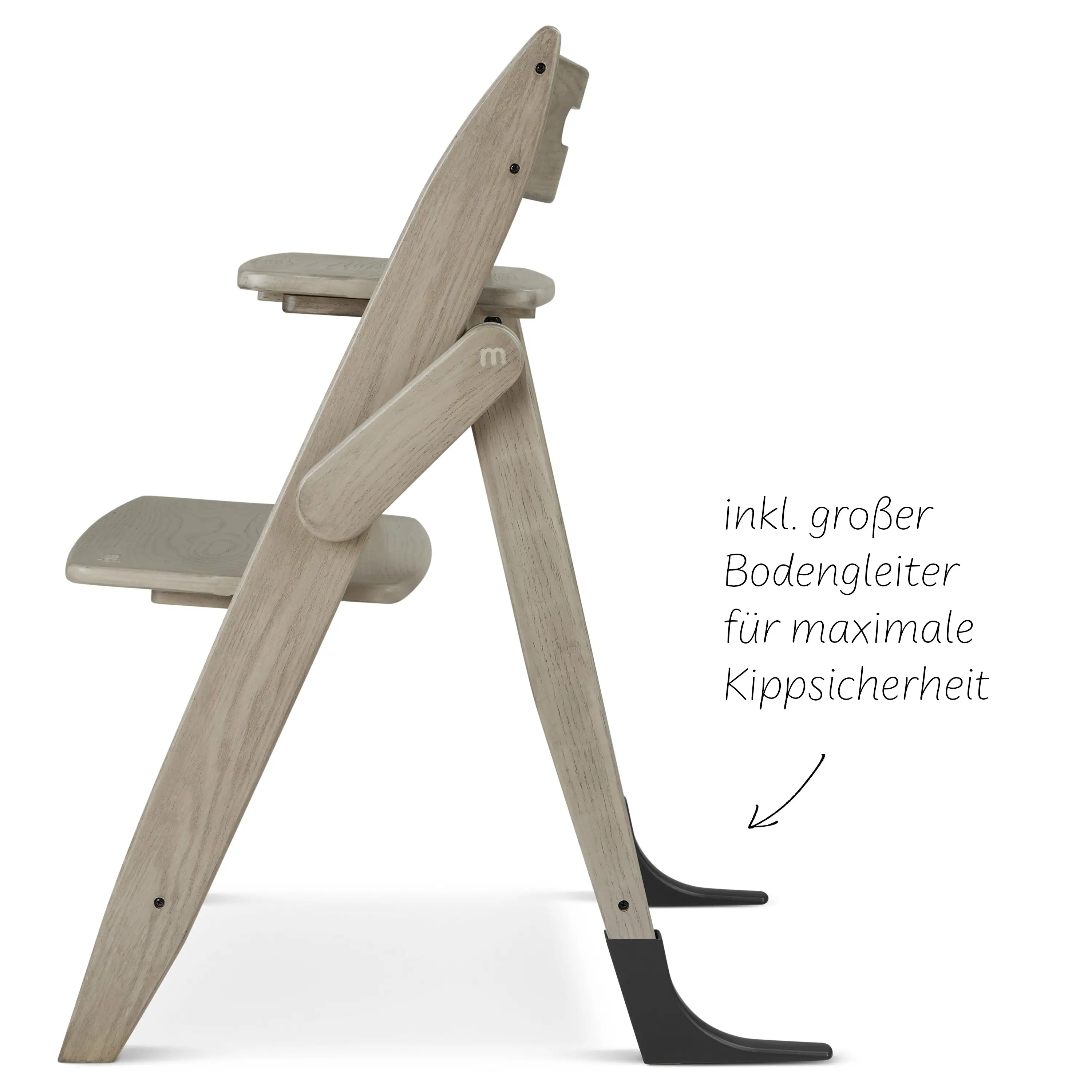 Hochstuhl Yippy All in One Set Trunk - Cashmere Heart
