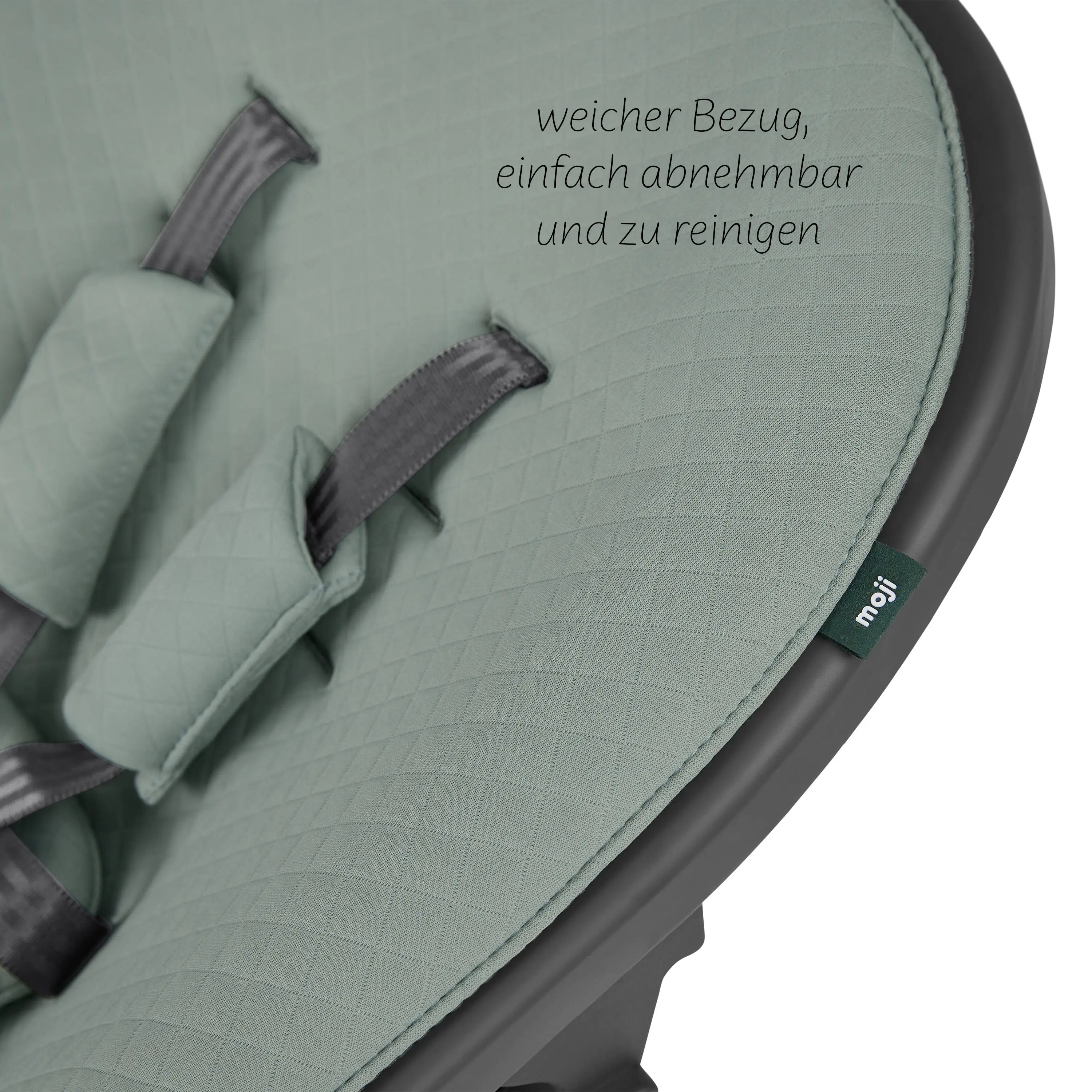 Neugeborenenaufsatz ab Geburt für Yippy Hochstuhl - Mint Neugeborenenaufsatz ab Geburt für Yippy Hochstuhl - Mint