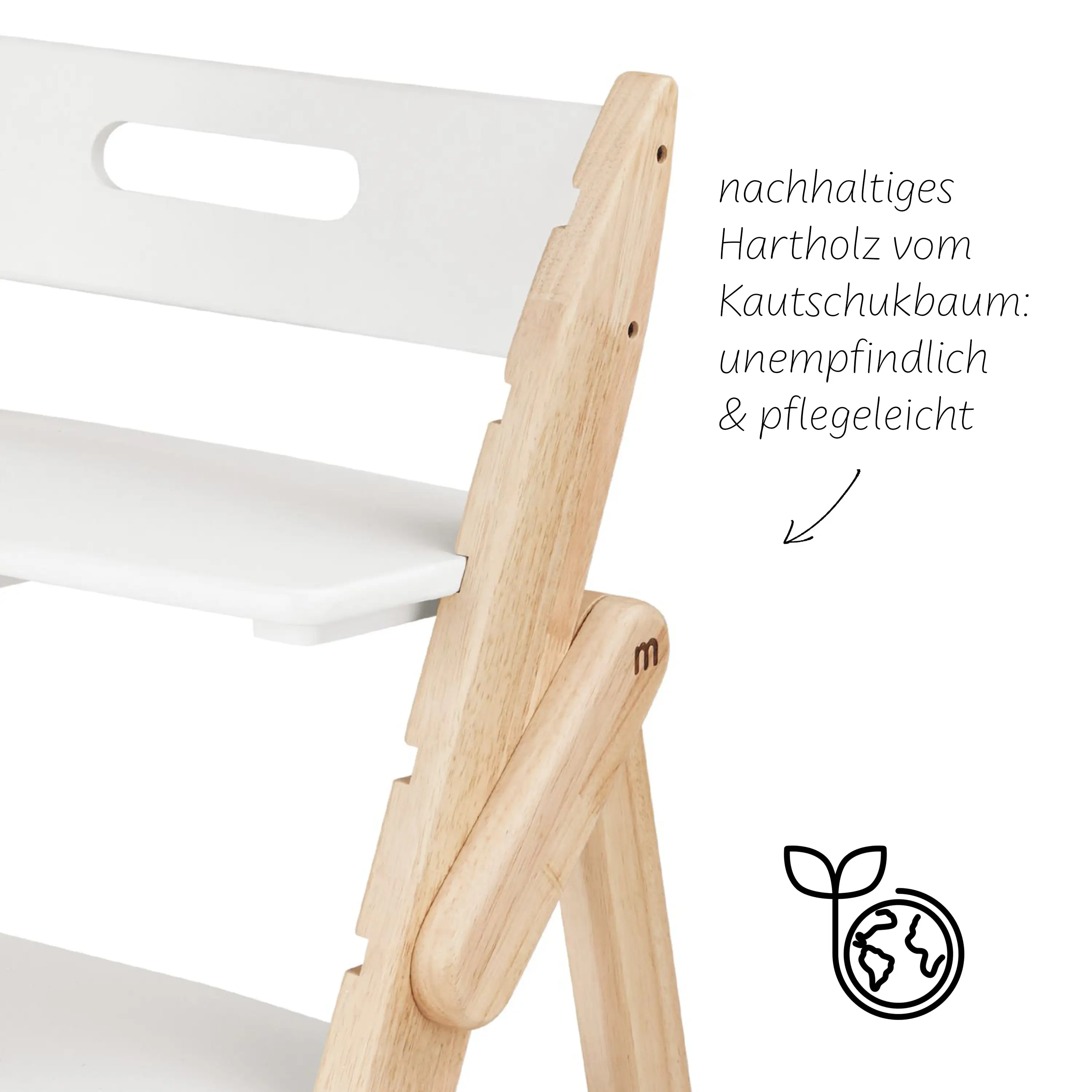 Hochstuhl Yippy All in One Set Tune - Cotton White Hochstuhl Yippy All in One Set Tune - Cotton White