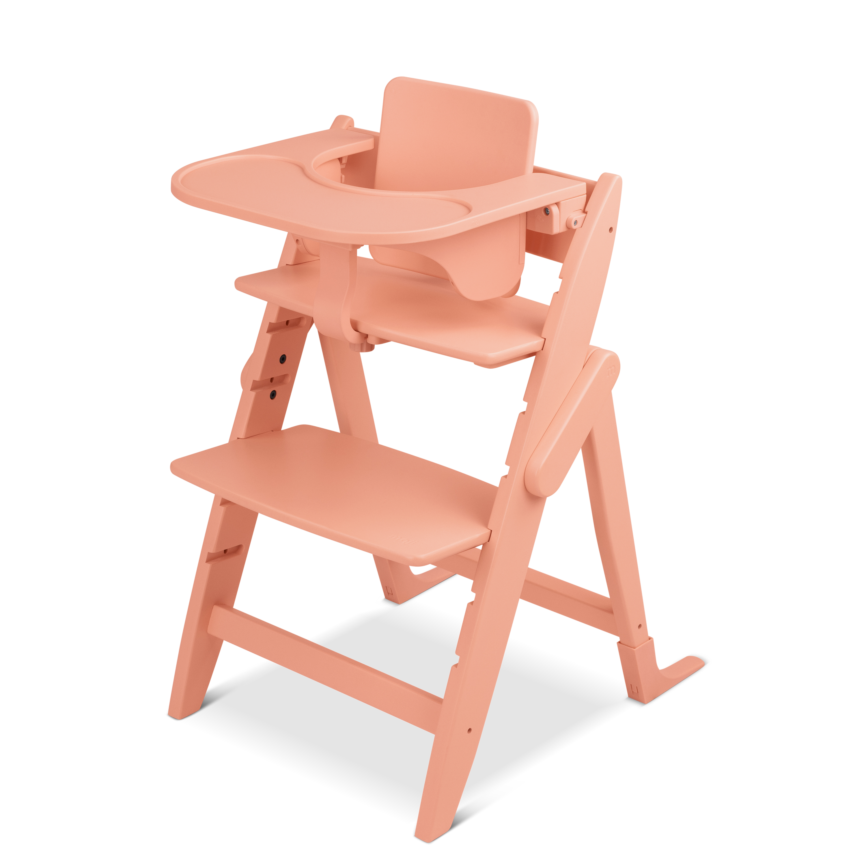 Hochstuhl Yippy All in One Set Plain - Salmon Hochstuhl Yippy All in One Set Plain - Salmon