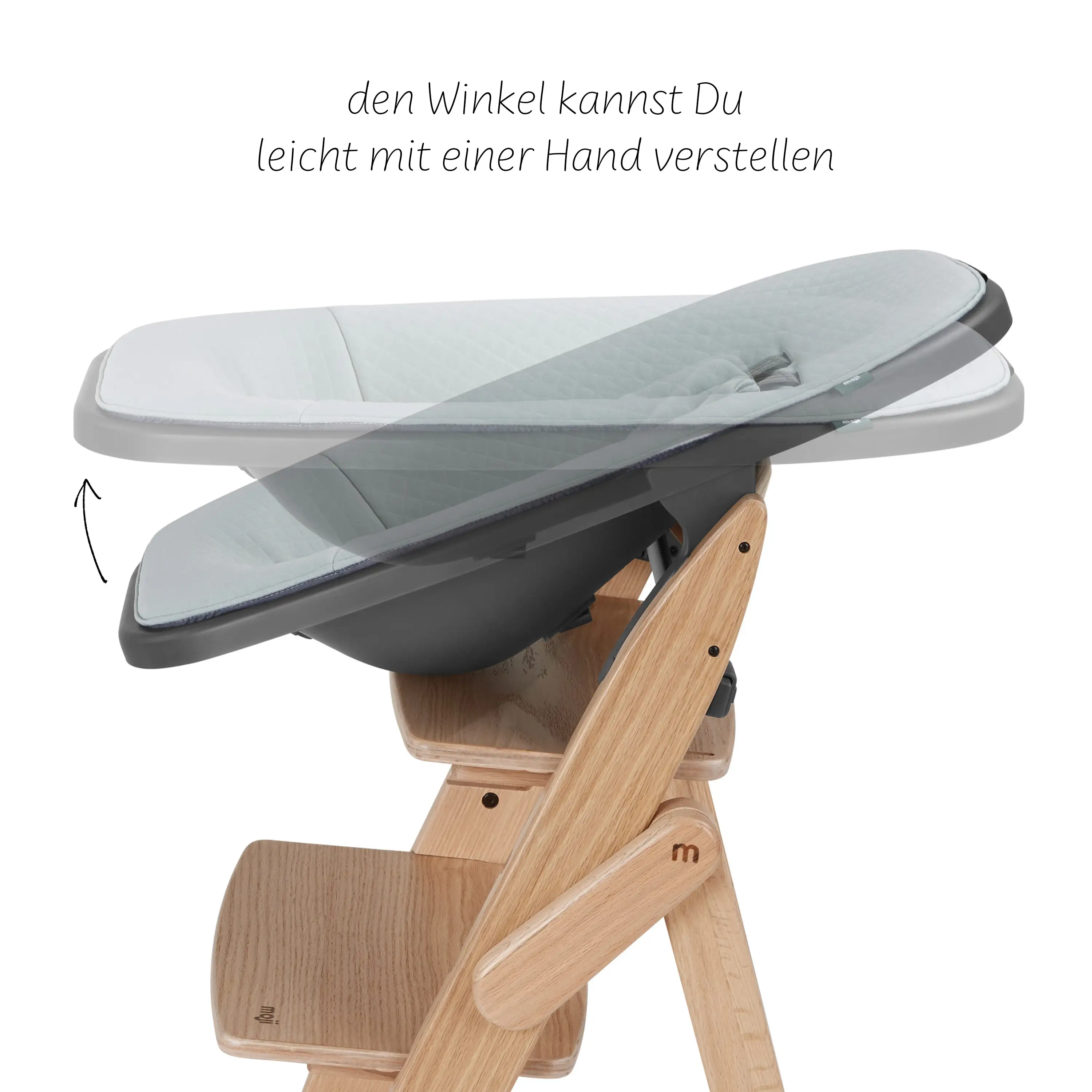 Neugeborenenaufsatz ab Geburt für Yippy Hochstuhl - Mint Neugeborenenaufsatz ab Geburt für Yippy Hochstuhl - Mint