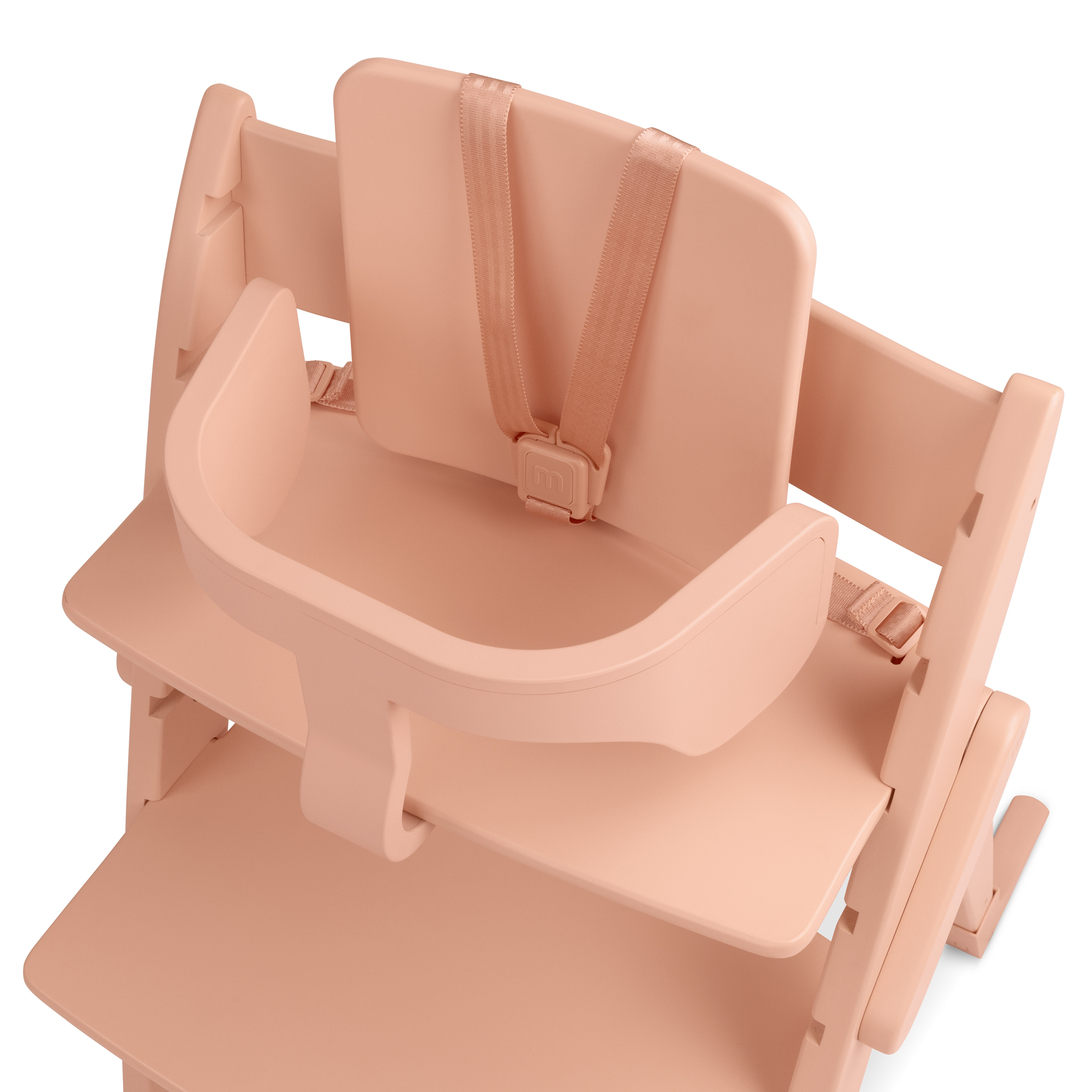 Hochstuhl Yippy All in One Set Plain - Salmon Hochstuhl Yippy All in One Set Plain - Salmon