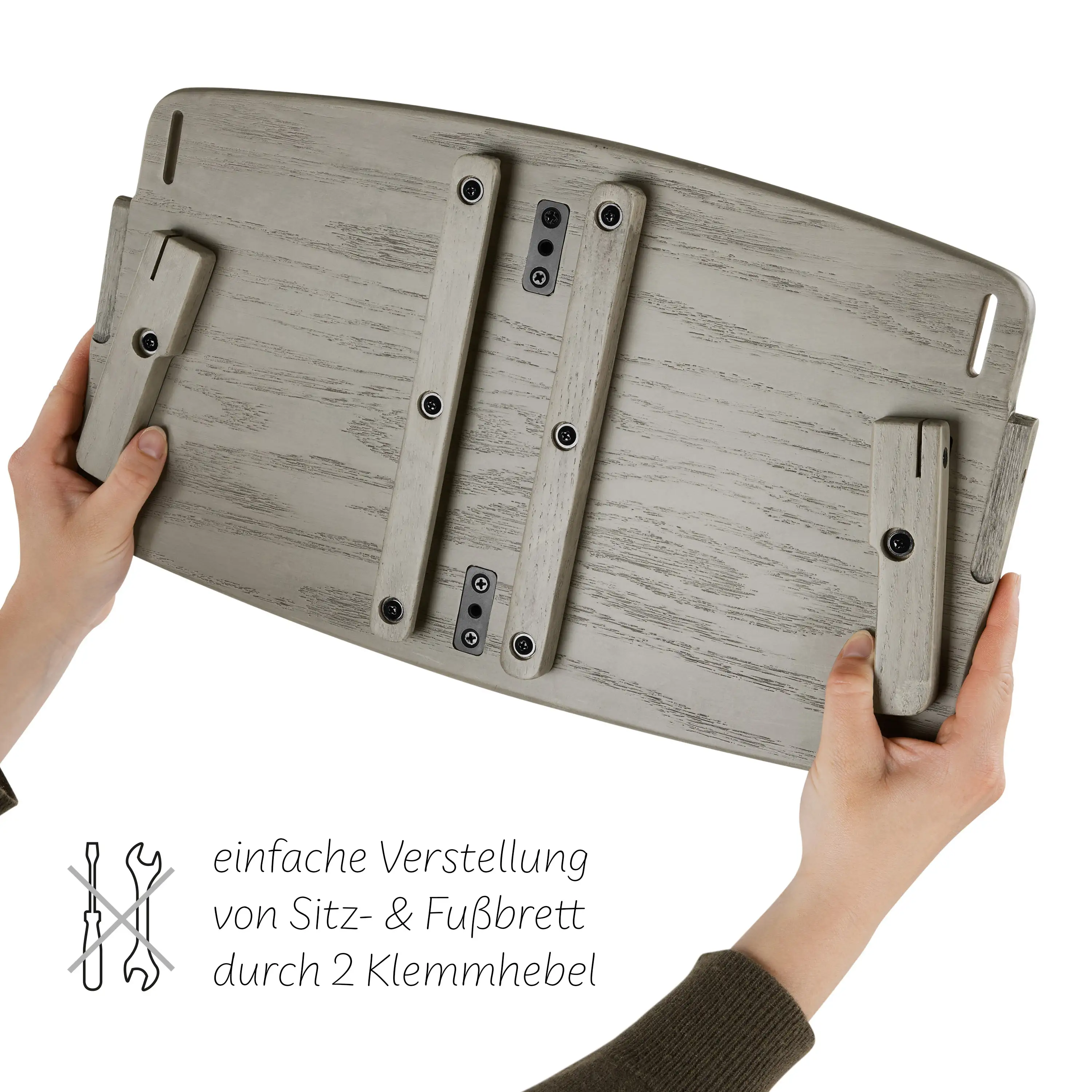 Hochstuhl Yippy All in One Set Trunk - Cashmere Heart