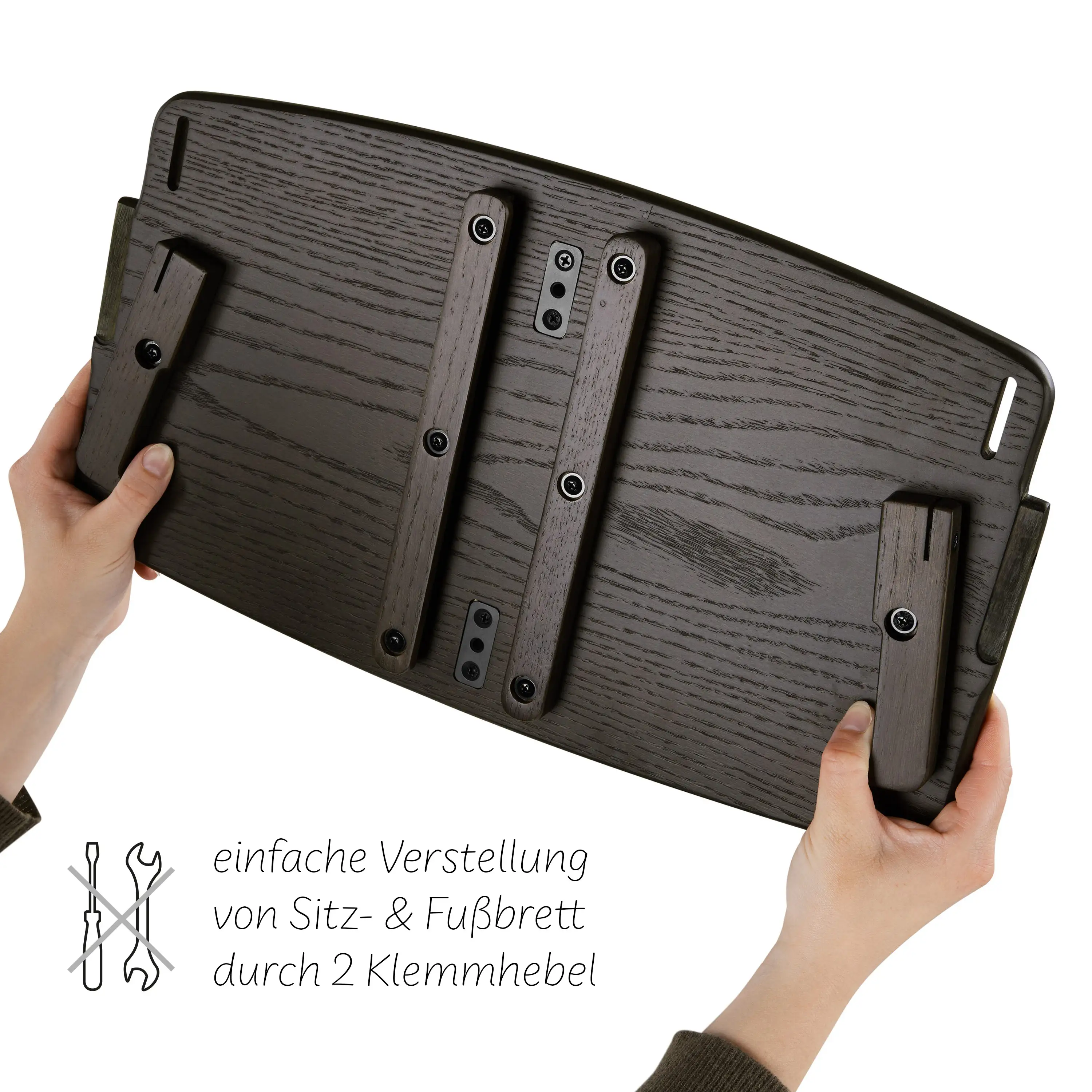 Hochstuhl Yippy All in One Set 5-tlg. - Espresso Heart
