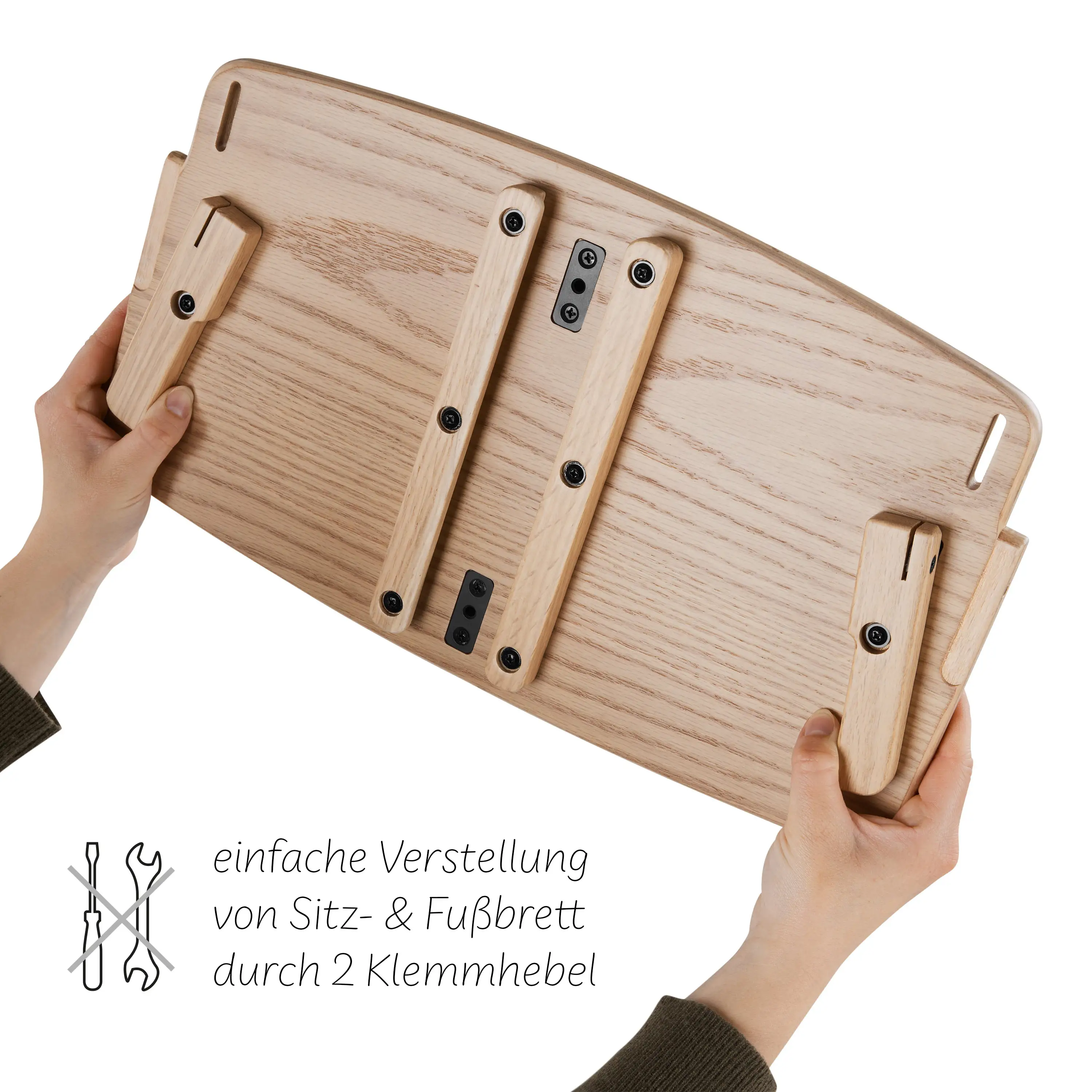 Klappbarer Hochstuhl Yippy Trunk - Oak Klappbarer Hochstuhl Yippy Trunk - Oak